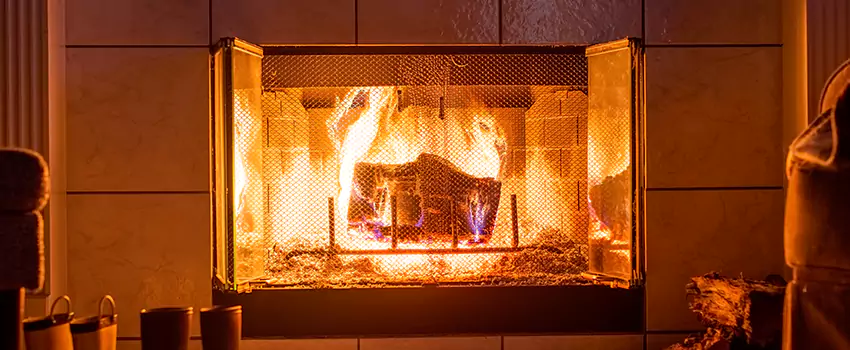 Mendota Hearth Landscape Fireplace Installation in Athens, Ohio
