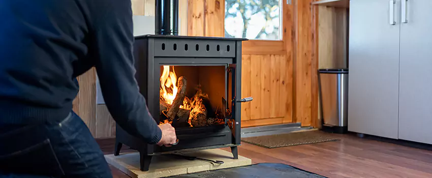 Open Hearth Wood Fireplace Installation in Athens, OH
